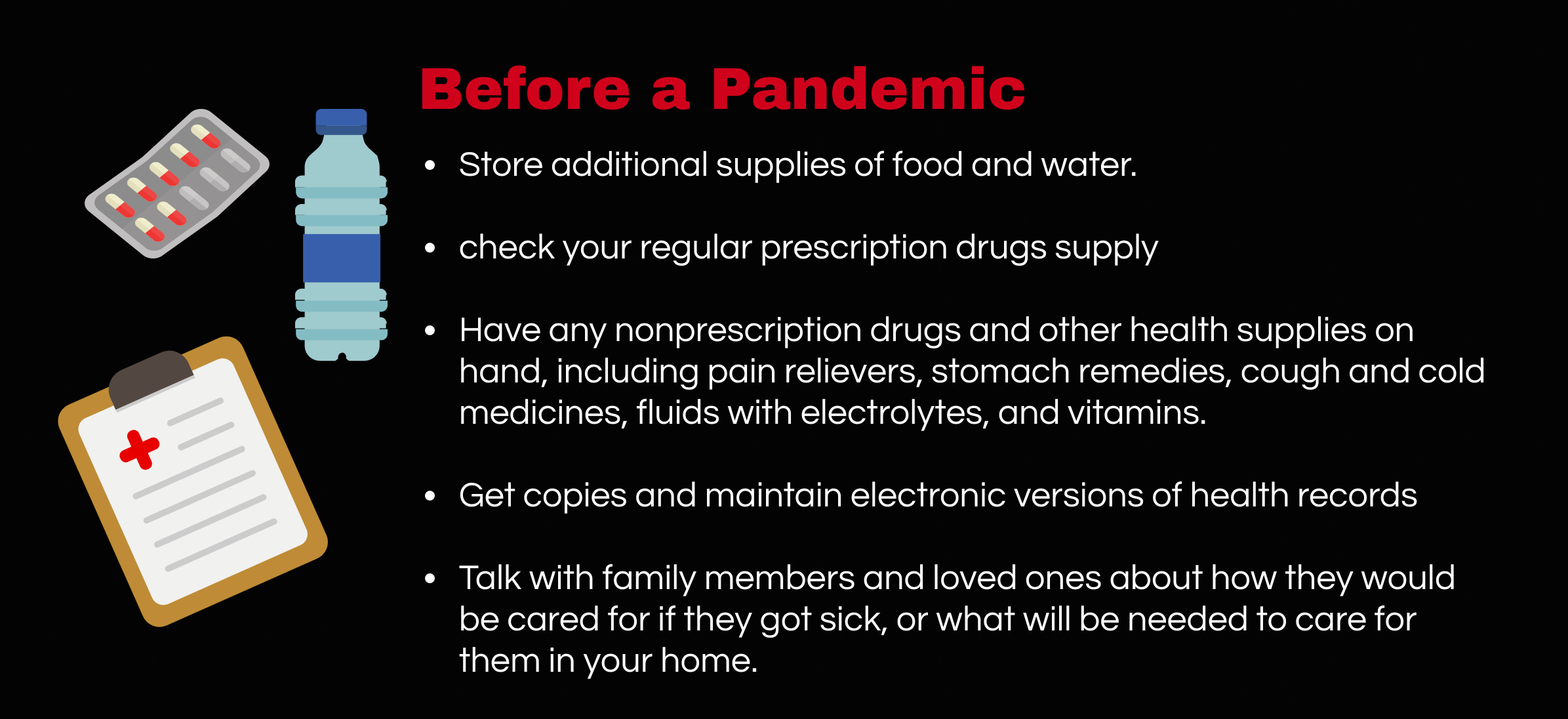 how to survive a pandemic